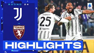 JuventusTorino 42  Juve win dramatic derby goalfest  Goals amp Highlights  Serie A 202223 [upl. by Mathian74]