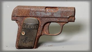 Restoration of a Seized up 1913 Colt Vest Pocket With test firing restoration [upl. by Cammi]