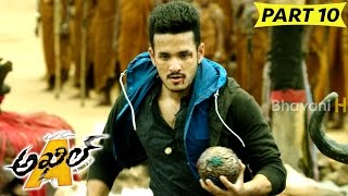 Akhil Full Movie Part 10  Akhil Akkineni Sayesha  VV Vinayak [upl. by Anivol]