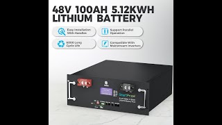 Rack Mount 512V 100Ah 512Kwh Lithiumion Phosphate Batteries [upl. by Imoyaba561]