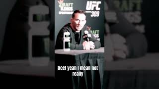 Michael Chandler Responds to Dustin Poirier’s Trash Talk ufc ufc309 [upl. by Holihs406]