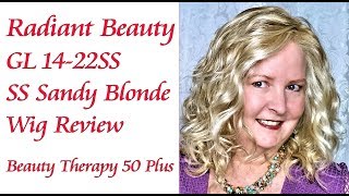 Radiant Beauty GL 14 22SS Gabor Wig Review Shaded Sandy Blonde [upl. by Alarice]