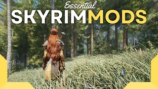 My ESSENTIAL Skyrim Mods for 2024  A Catalog of Mods [upl. by Llenrag]