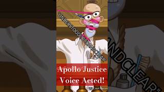 quotJournalist has asphyxiation kinkquot end quote apollojusticeaceattorneyvoiceovervoiceacting [upl. by Hardi]