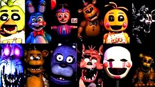 Evolution of Five Nights at Freddys All Jumpscares 14 [upl. by Vasiliu]