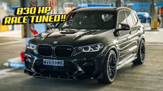 COLLECTING EUROPES FASTEST 830BHP BMW X3M FIRST DRIVE [upl. by Shutz]