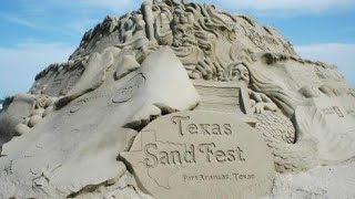 ⛱️🏰🛣️ 2023 Texas Sandfest Port Aransas TexasPart 2 [upl. by Yanal]