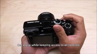 Fujifilm XPro2 Folding Thumbrest by Lensmate [upl. by Sherrer252]