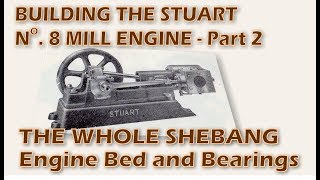 Building the Stuart Turner Number 8 Mill Engine  Part 2 [upl. by Nerta]