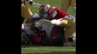 Anthony Nelson with a Fumble Recovery vs San Francisco 49ers [upl. by Jenni]