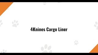 Waterproof Cargo Pet And Dog Liner For Cars Trucks SUVs And Automobiles  4Knines [upl. by Idelle967]