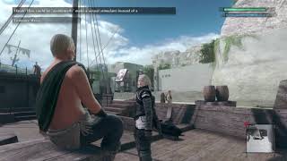 NieR Replicant ver122474487139Sea sickness Medicine Weiss Funny dialogue [upl. by Zima]