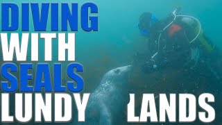 Scuba Diving with SEALS in LUNDY ISLANDS  UK Diving [upl. by Diella]