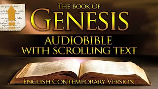 Holy Bible Audio GENESIS 1 to 50  With Text Contemporary English [upl. by Malek195]