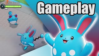 Azumarill full game play best for solo Q Pokemon unite [upl. by Yrogreg]