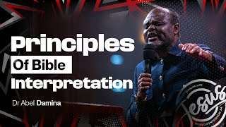 Principles of Bible Interpretation  Dr Abel Damina  Wednesday 20112024 [upl. by Mufi]