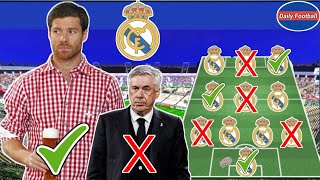 Sacked Ancelotti ❌ Real Madrid Next Manager Xabi Alonso 😱 Alonso Dream XI For Madrid 🔥 [upl. by Ameehsat]