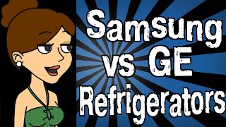 Samsung vs GE Refrigerators [upl. by Nnylakcaj]