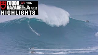 Highlights  TUDOR Nazaré Tow Surfing Challenge presented by Jogos Santa [upl. by Kassey]