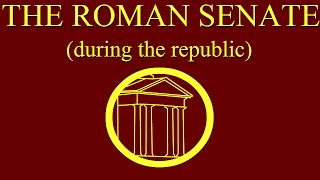 The Roman Senate during the Republic [upl. by Sicnarf]