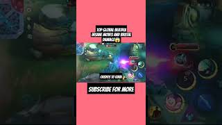 Top Global Beatrix insane moves and brutal Damage mobilelegends mlbb mobilelegendsbangbang short [upl. by Xel]