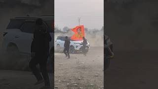 Legender 😈4x4 Heavy Drifts On 22 January with Jai Shree Ram Flag trendingshorts legender drift [upl. by Willette]