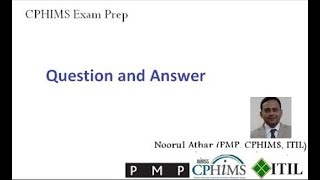 CPHIMS Exam PrepQuestion amp Answer  400410 [upl. by Natica]