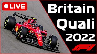 🔴F1 LIVE  British GP QUALI  Commentary  Live Timing [upl. by Lachlan789]