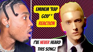 Eminem  Rap God Explicit  Dear Slim Shady Come Back 😢  Reaction 🔥 [upl. by Eyaj]