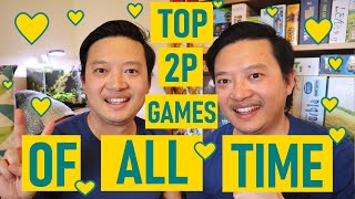 My Top 2 PLAYER Only Board Games of ALL TIME [upl. by Brodench72]