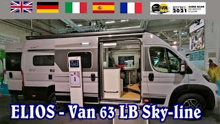 ELIOS  Van 63 LB SkyLine  SVDL ParisLe Bourget 2021 33 [upl. by Nairrot]