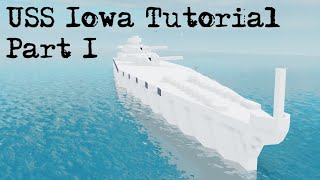 US Battleship Iowa Class Roblox Plane Crazy Tutorial [upl. by Irina928]