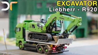 RC  Funktionsmodell  Liebherr R920 [upl. by Ylrac]