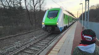 Elettrotreno ETR 522 quotCaravaggioquot Hitachi Rail per linea Trenord Novara nordMilano Cadorna [upl. by Gnilyam]