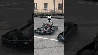 Картинг заездdrift automobile karting shortvideo crash racing [upl. by Ahsinid]