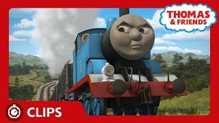 Thomas Tries to Pull the Troublesome Trucks  Clips  Thomas amp Friends [upl. by Ahsart]