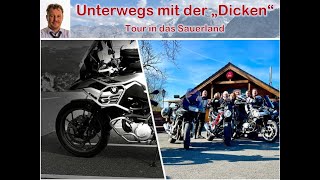 2022 02 12 Motorradausflug Sauerland [upl. by Noimad184]