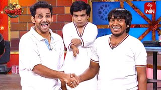 Super Saddam amp Yadamma Raju Performance  Jabardasth  27th April 2023  ETV Telugu [upl. by Idurt]