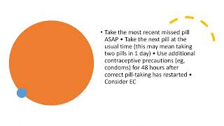 Missed pillsProgesterone only pill [upl. by Kleeman320]