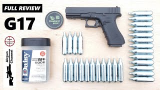 GLOCK 17 Gen4 PERFECTION in 177 BlowBack Co2 Review  Glock 17 BB Pistol Review [upl. by Mufi]