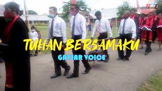 LAGU ROHANI  TUHAN BERSAMAKU  GATSAR VOICE  Official Video Clip [upl. by Adnotal]