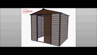 Video Assembly Yardmaster Shiplap 10x8 TBSL Metal Shed [upl. by Petey410]