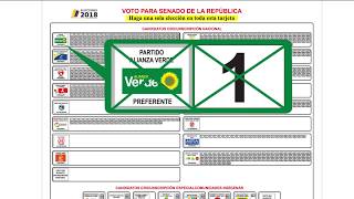 Como Votar por Antanas Mockus [upl. by Llehsyar]