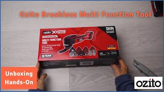 Ozito PXC 18V Brushless Multi Function Tool PXBMFTS018 [upl. by Tolkan101]