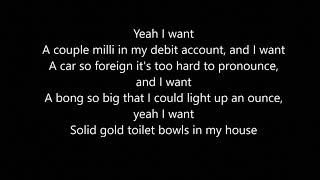 Chris Webby  Gold Toilets LYRICS [upl. by Mohsen]