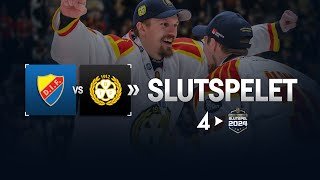 Final 47 Djurgården vs Brynäs  Highlights 234 [upl. by Atinob221]