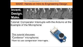 Tutorial Using Comparator Interrupts with the Arduino at the example of a Microphone [upl. by Kenaz104]