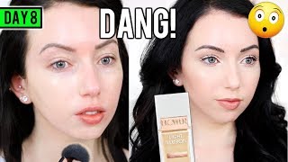 FLOWER BEAUTY LIGHT ILLUSION FOUNDATION First Impression Review amp Demo 15 DAYS OF FOUNDATION [upl. by Kwasi]