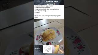 Apakah ini sebuah omelette 🗿🗿MEME GEN Z meme funny lucu [upl. by Atiral102]