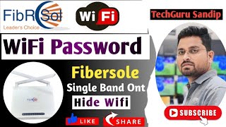 How to Change Wifi Password❓ Fibersole Router Wifi Password Change कैसे करे🤔 [upl. by Eek]